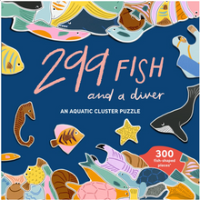 Load image into Gallery viewer, 299 Fish (and a diver) 300 Piece Puzzle