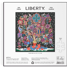 Load image into Gallery viewer, Liberty Christmas Tree of Life 500 Piece Foil Puzzle