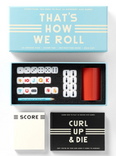 Load image into Gallery viewer, That's How We Roll Dice Game Set