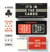 Load image into Gallery viewer, It's In The Cards Playing Card Game Set