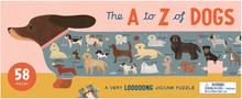 Load image into Gallery viewer, The A to Z of Dogs 58 Piece Puzzle
