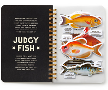 Load image into Gallery viewer, Judgy Fish Sticker Book
