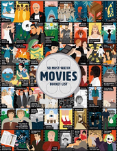 Load image into Gallery viewer, 50 Must-Watch Movies Bucket List 1000-Piece Puzzle
