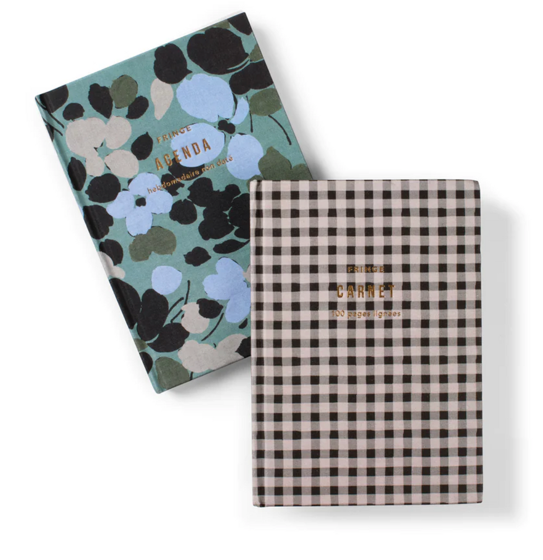 Dual Function Agenda - Gingham Petals