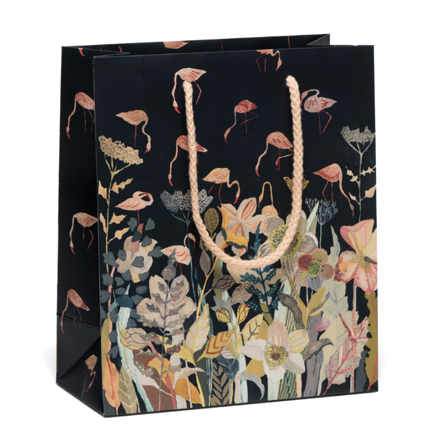 Floral Flamingo - Gift Bag
