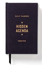 Load image into Gallery viewer, Hidden Agenda Undated Mini Planner
