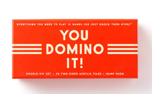 Load image into Gallery viewer, You Domino It! Domino Game Set
