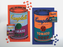 Load image into Gallery viewer, Andy Warhol Soup Can Orange 300 Piece Puzzle
