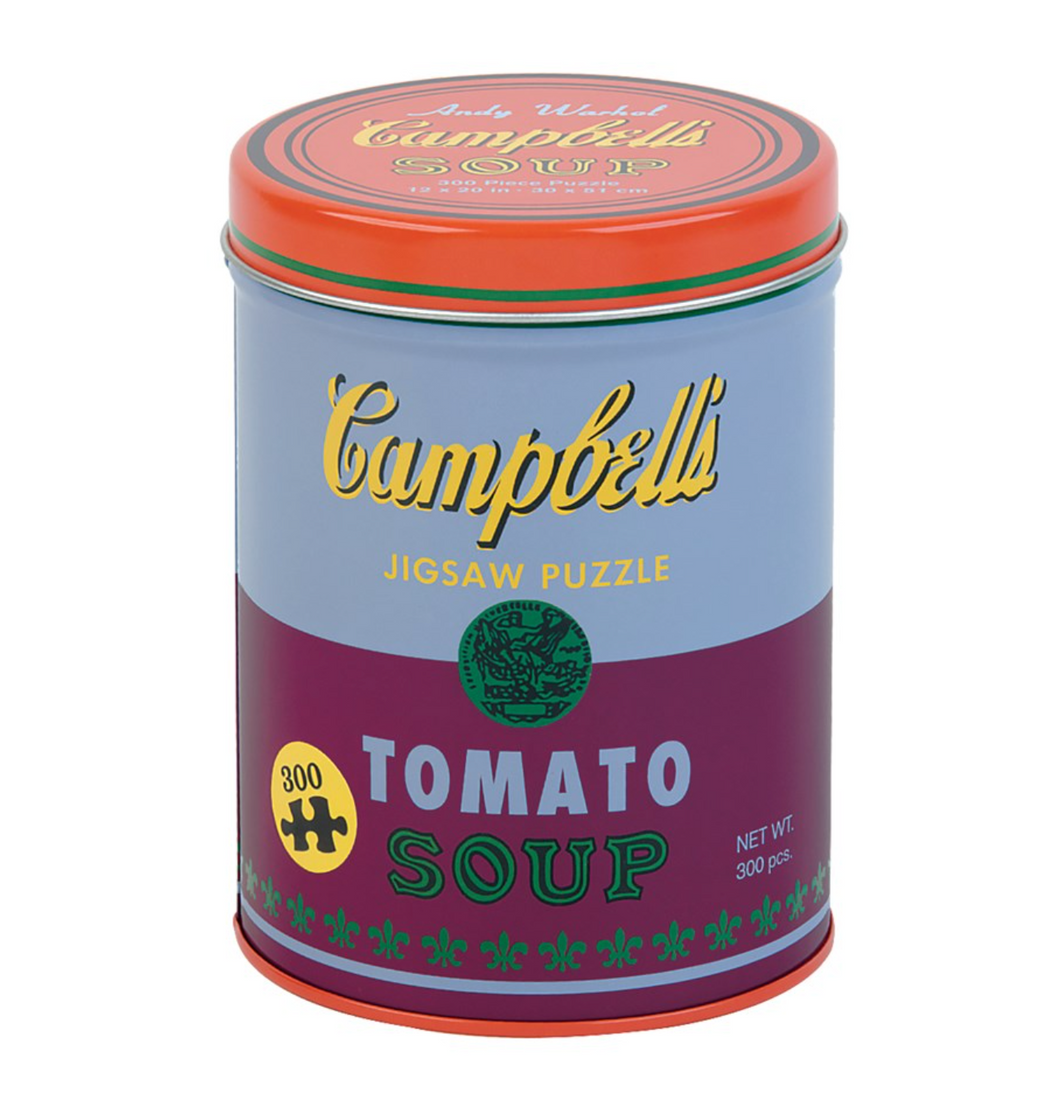 Andy Warhol Soup Can Red Violet 300 Piece Puzzle