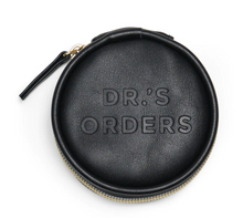 Load image into Gallery viewer, Vegan Leather Travel Pill Case - &#39;Dr.&#39;s Orders&#39;

