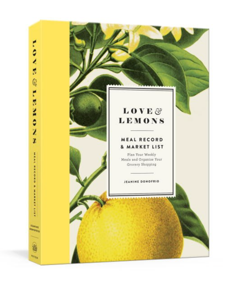 Love and Lemons Meal Record and Market List