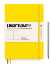 Load image into Gallery viewer, Hardcover Notebook - Medium, Lemon
