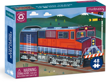 Load image into Gallery viewer, Freight Train 48 Piece Mini Puzzle
