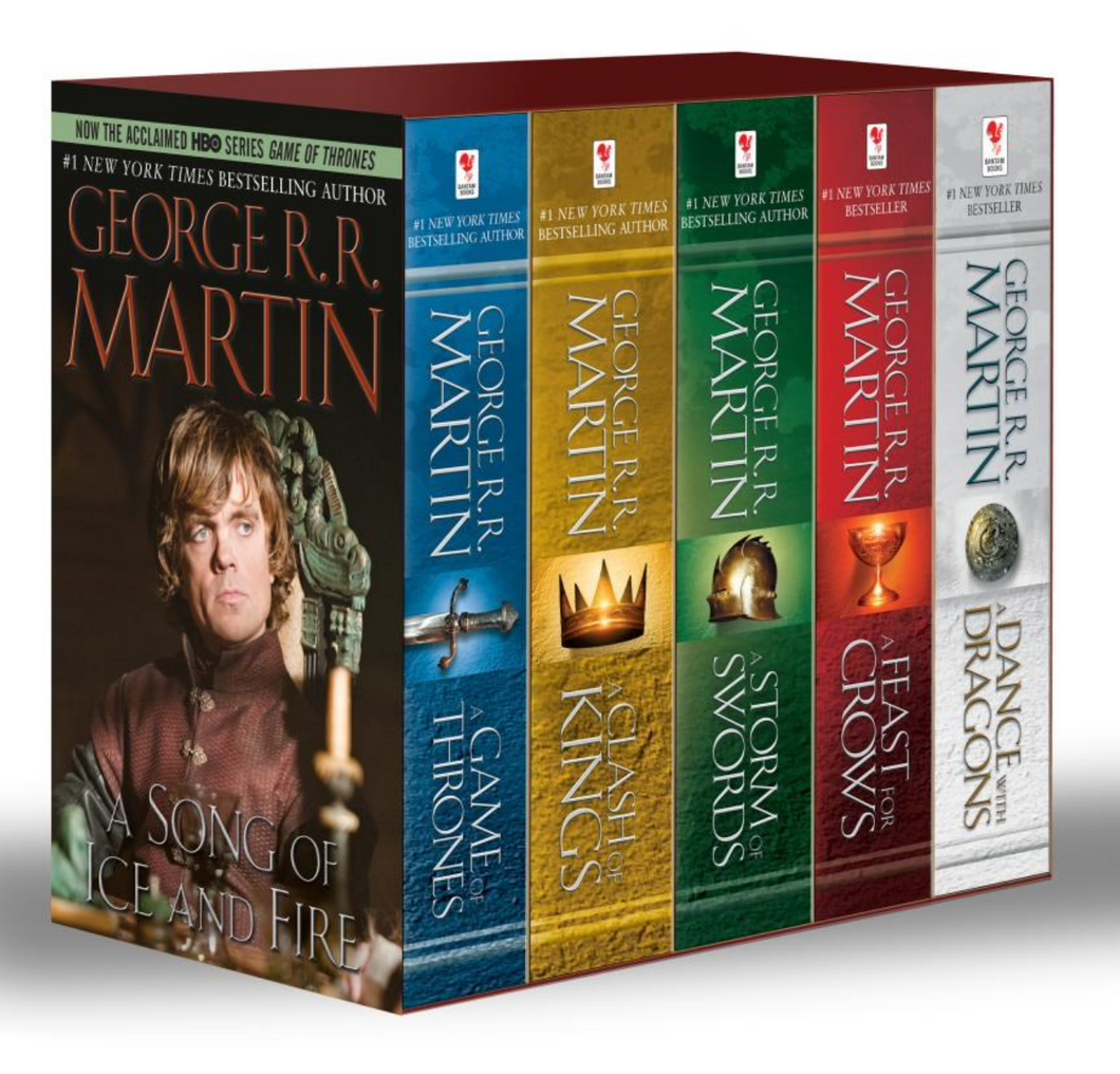 A Game of Thrones 5-Book Boxed Set (Song of Ice and Fire Series)